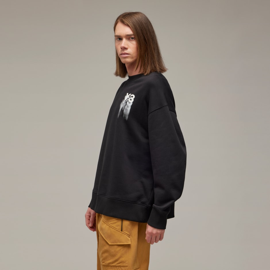 Y-3 Graphic Crew Sweater