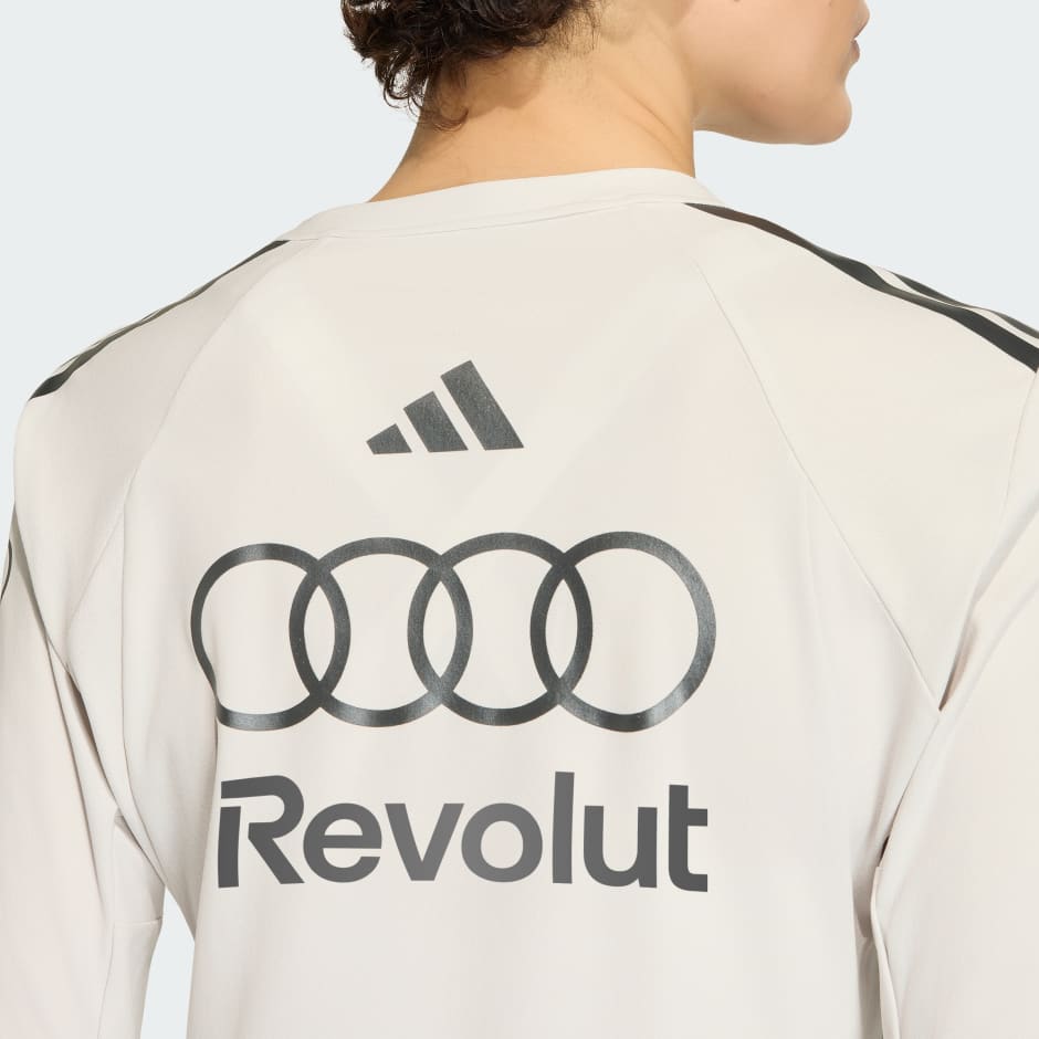 Tricou POLO CU M&Acirc;NECĂ LUNGĂ AUDI FORMULA ONE TEAM ENGINEERS & MARKETING