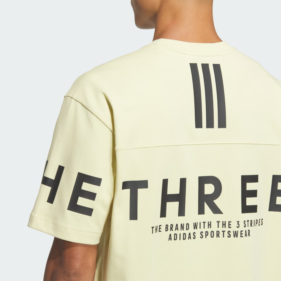 Wording Pack Loose Fit Heavy Single Jersey Short Sleeve Tee