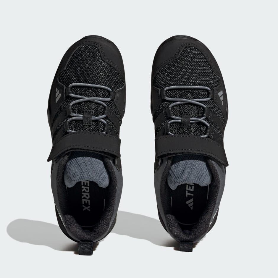 Kids - Hook-and-Loop Hiking Shoes - Black | adidas Oman