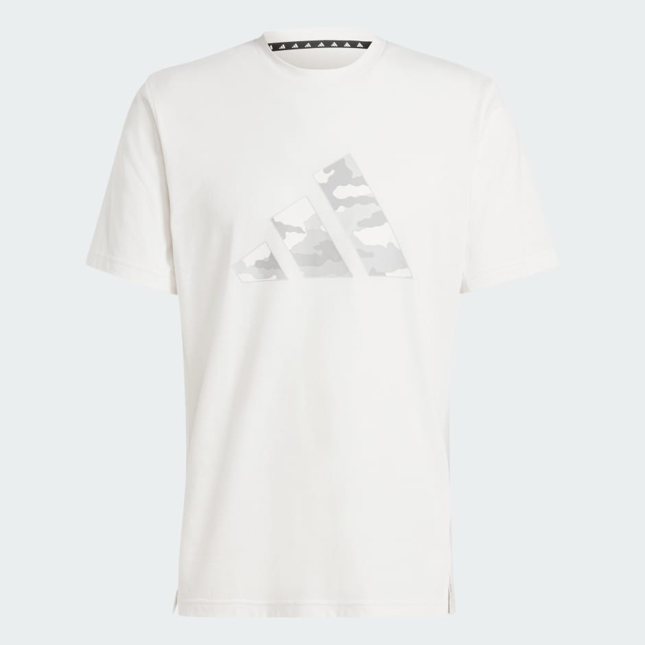 Train Essentials Camo Graphic Logo Tee