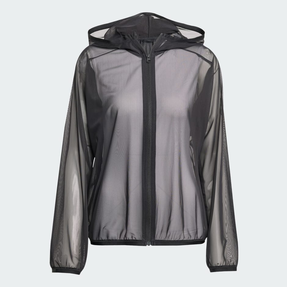 Soft Lux Mesh Full-Zip Hoodie