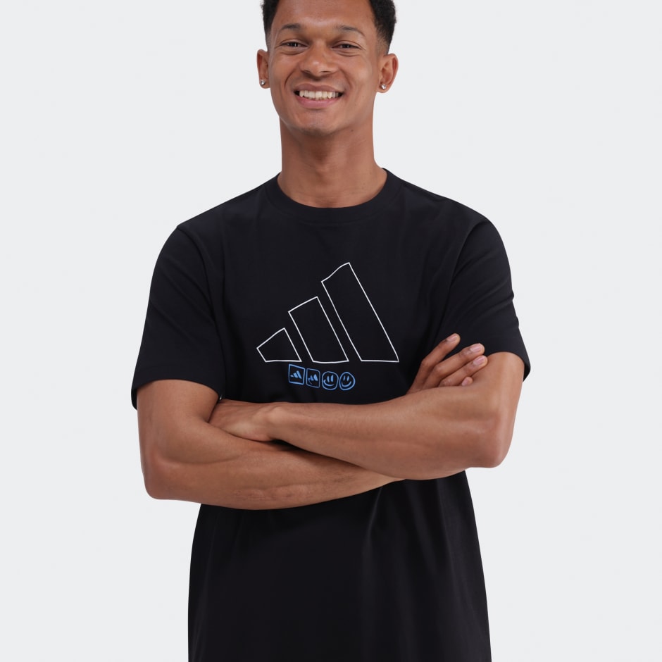 Doodle Badge Of Sport T-Shirt