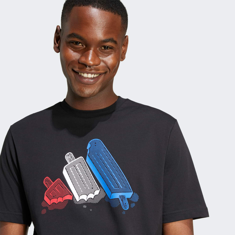 Tricou cu imprimeu Lounge Ice