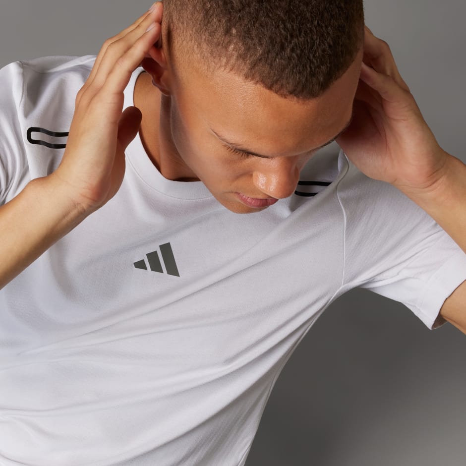 Clothing - HEAT.RDY HIIT Elevated Training Tee - White | adidas South ...