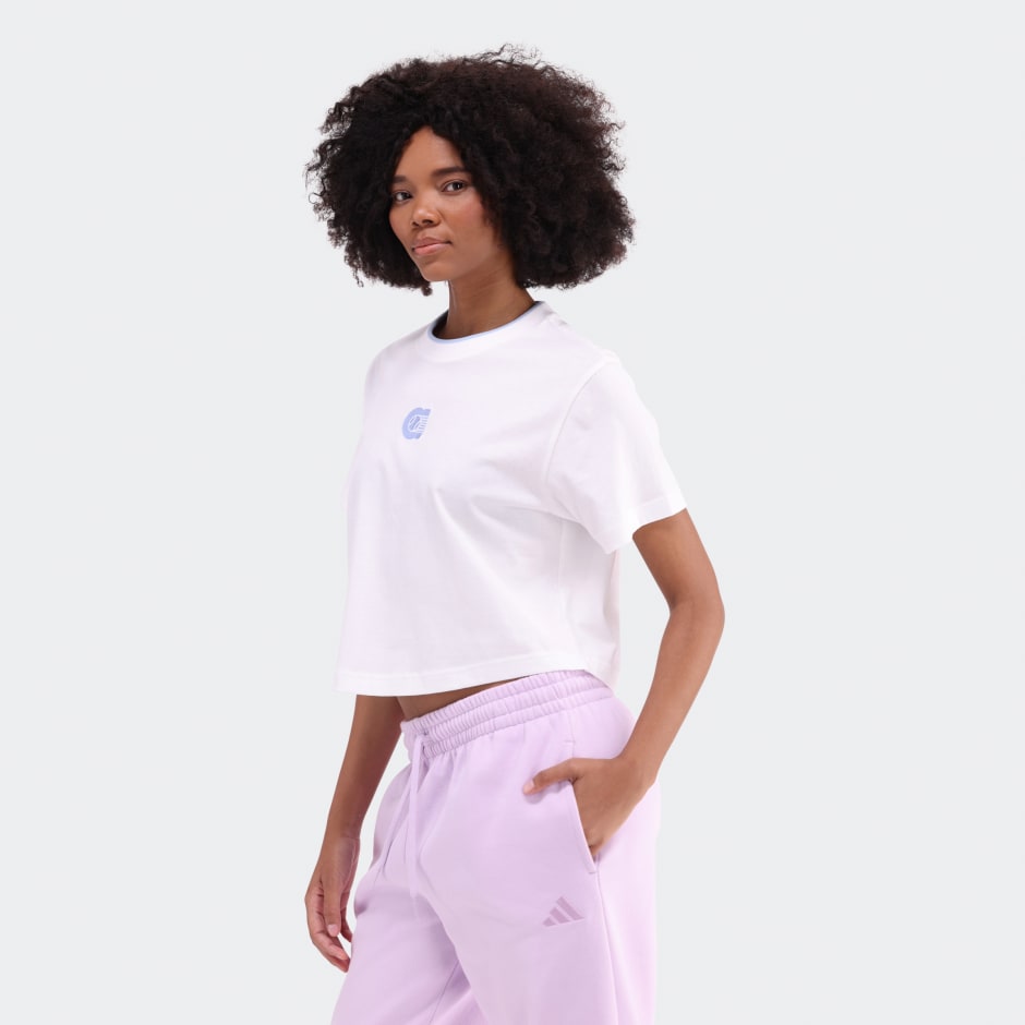 Summer Prep Graphic Crop T-Shirt