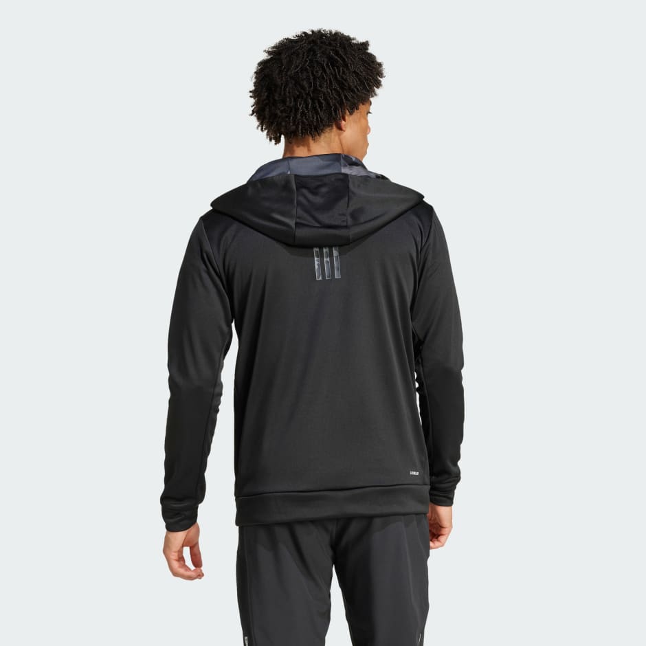 Train Essentials Camo Full-Zip Hoodie