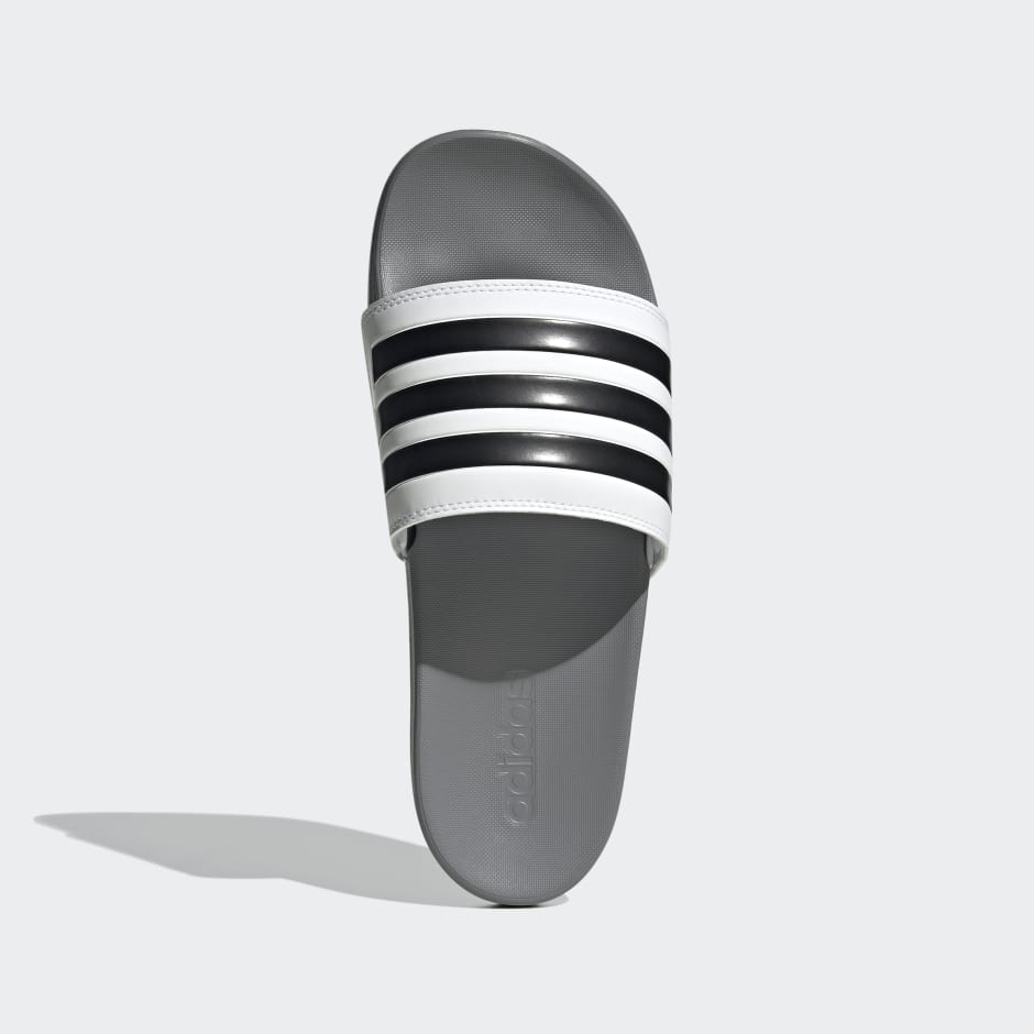 adidas Adilette Comfort Slides - White | adidas UAE