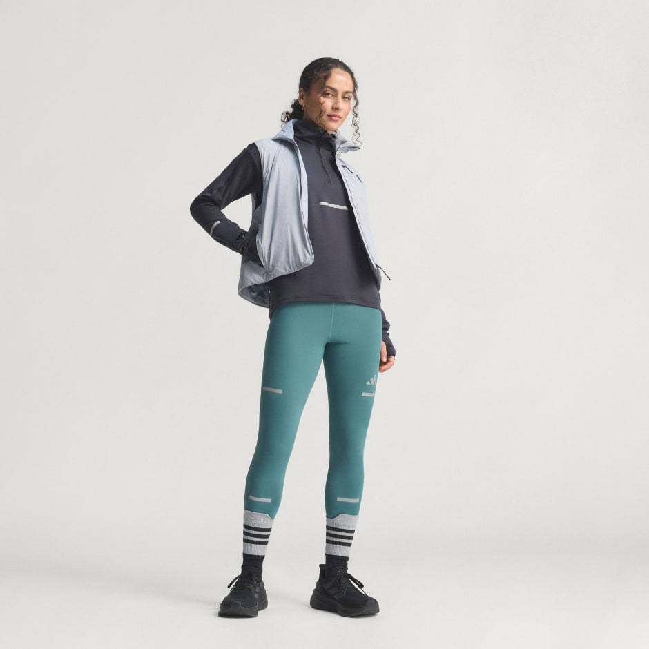 Top De Alergare Adi365 CLIMAWARM+ Cu Fermoar Pe Jumătate