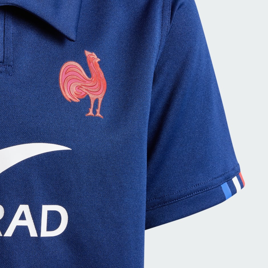 Tricou de rugby France Rugby Home pentru copii