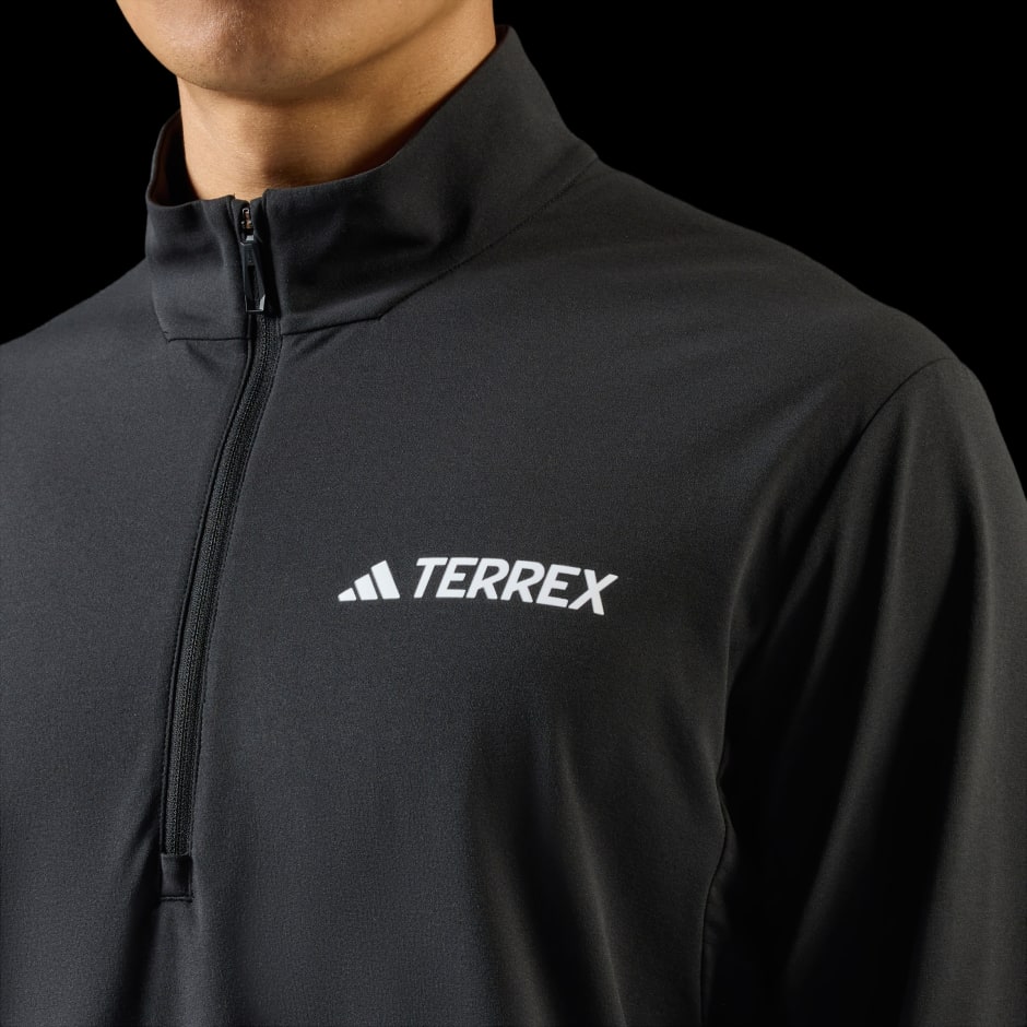 Bluză cu m&acirc;necă lungă și fermoar 1/2 Terrex Xperior