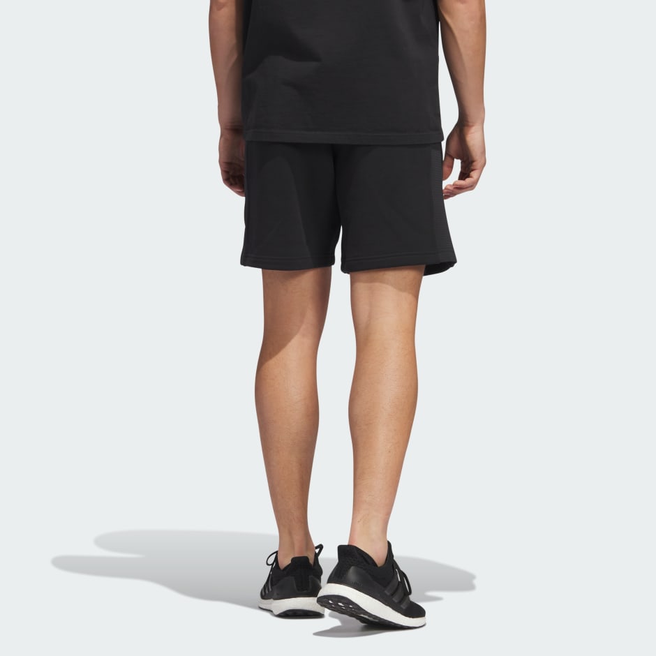 adidas ALL SZN Fleece Shorts - Black | adidas GH