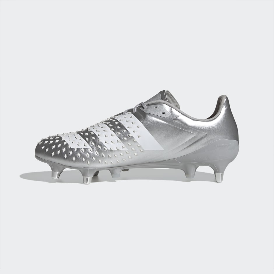 adidas Rugby Predator Malice SG Boots - Silver | adidas ZA