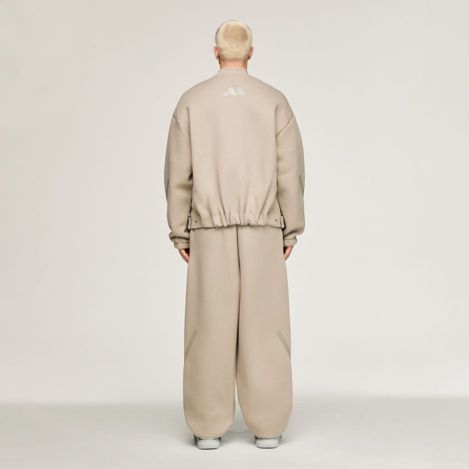 Pleteni gornji dio trenirke adidas x entire studios Z.N.E. Uniform s patentnim zatvaračem cijelom duljinom