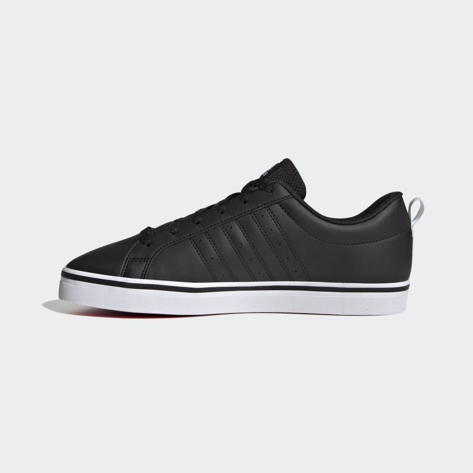 adidas VS 2.0 3-Stripes Branding Synthetic Nubuck Shoes - Black adidas BH