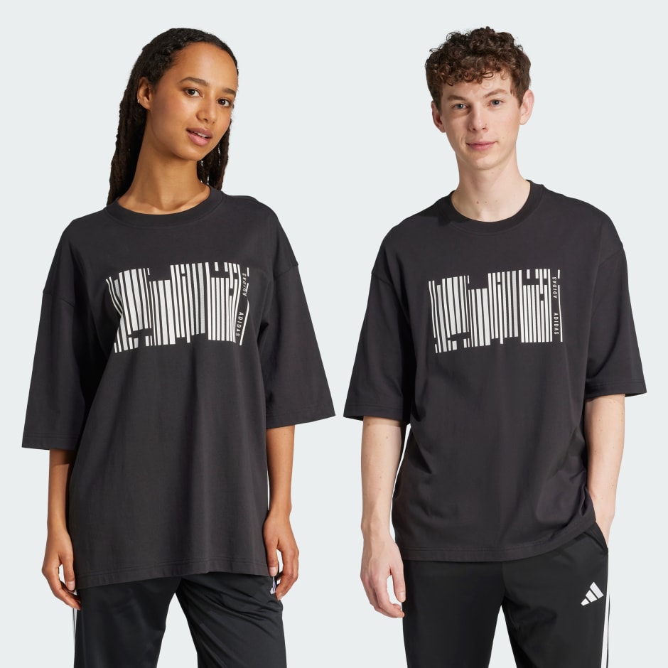 adidas Lightbound Graphic Tee - Black | adidas GH