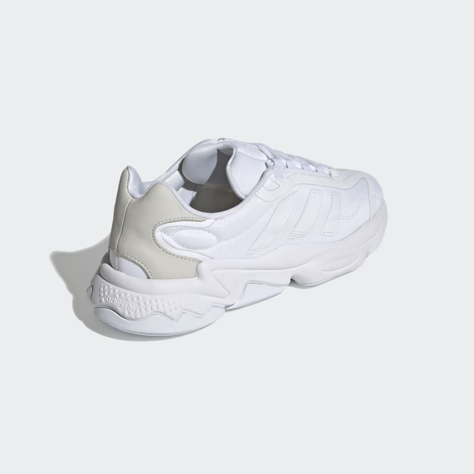 white adidas chunky trainers