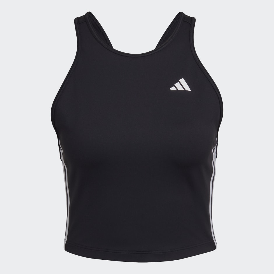 AEROREADY Made for Training 3-Stripes Crop Tank Top image number null