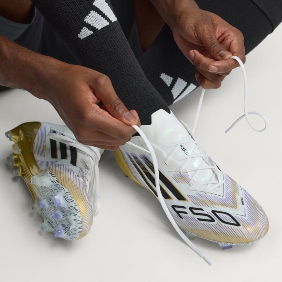 Football Boots - F50 Elite Firm Ground Boots - White