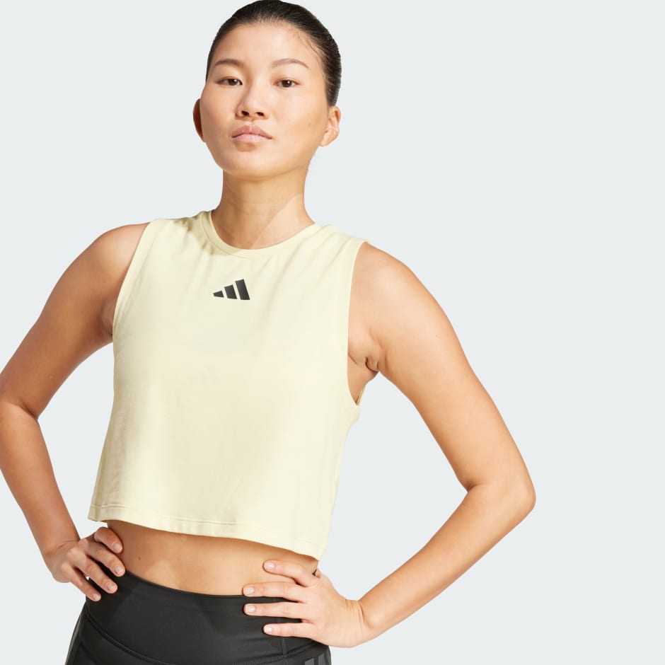Power 3-Stripes Boxy Tank Top