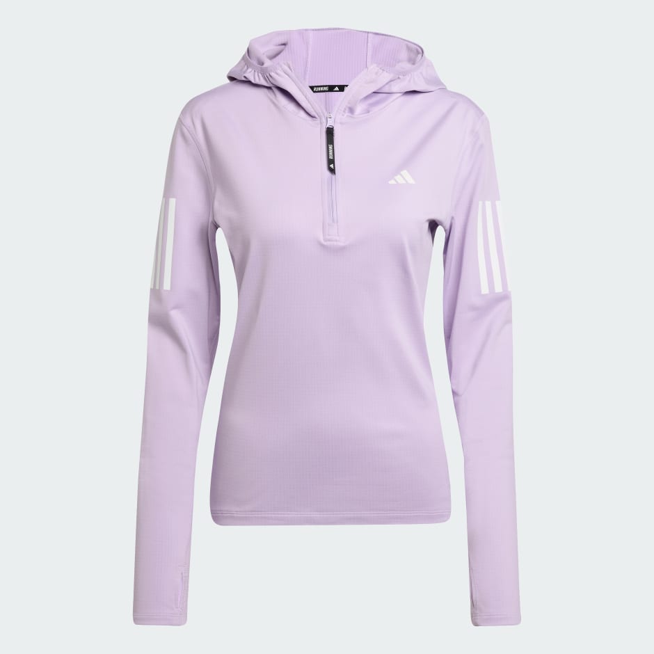 Own The Run Winterized Hooded Half-Zip