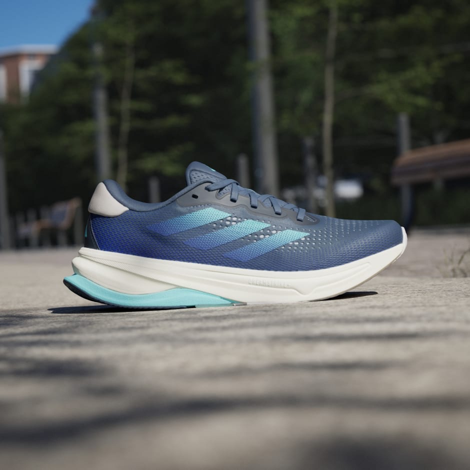 Shoes Supernova Solution Running Shoes Blue adidas Oman