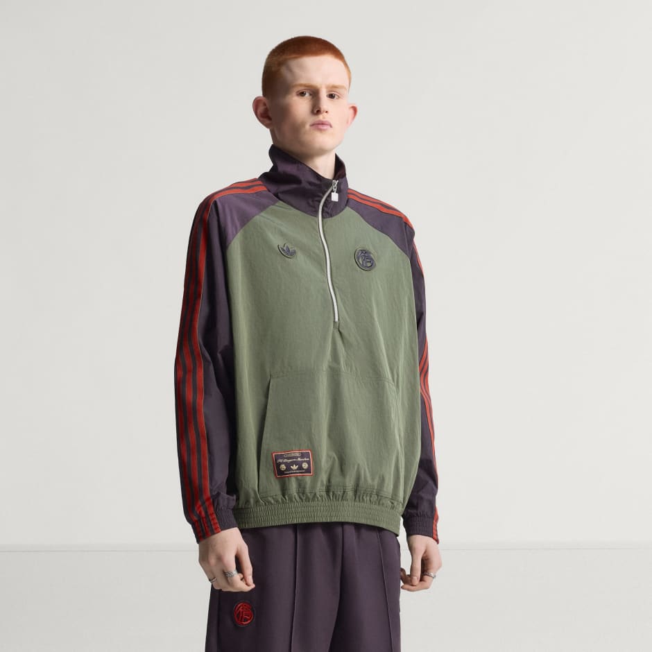 Jachetă FC Bayern Terrace Icons cu fermoar 1/2