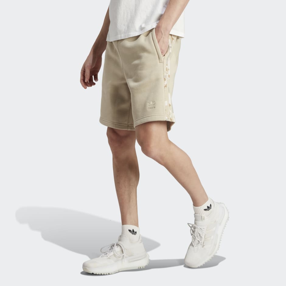 adidas Graphics Camo Stripe Shorts - Beige