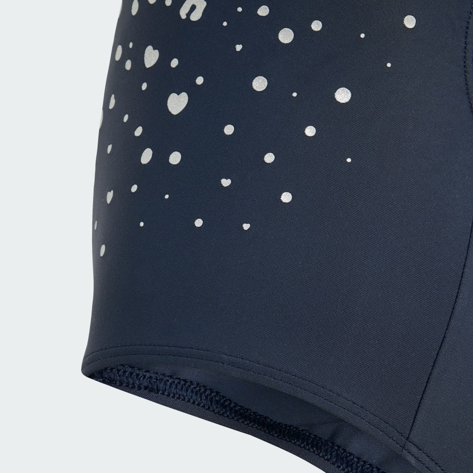 בגד ים לילדים עם V בגב ונצנצים