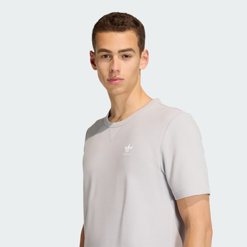 Majica Trefoil Essentials Waffle