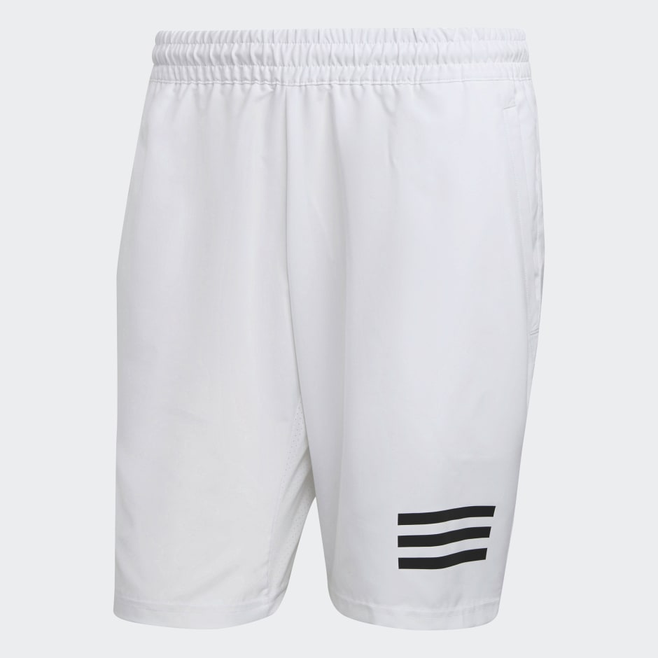 Adidas shorts sales white mens