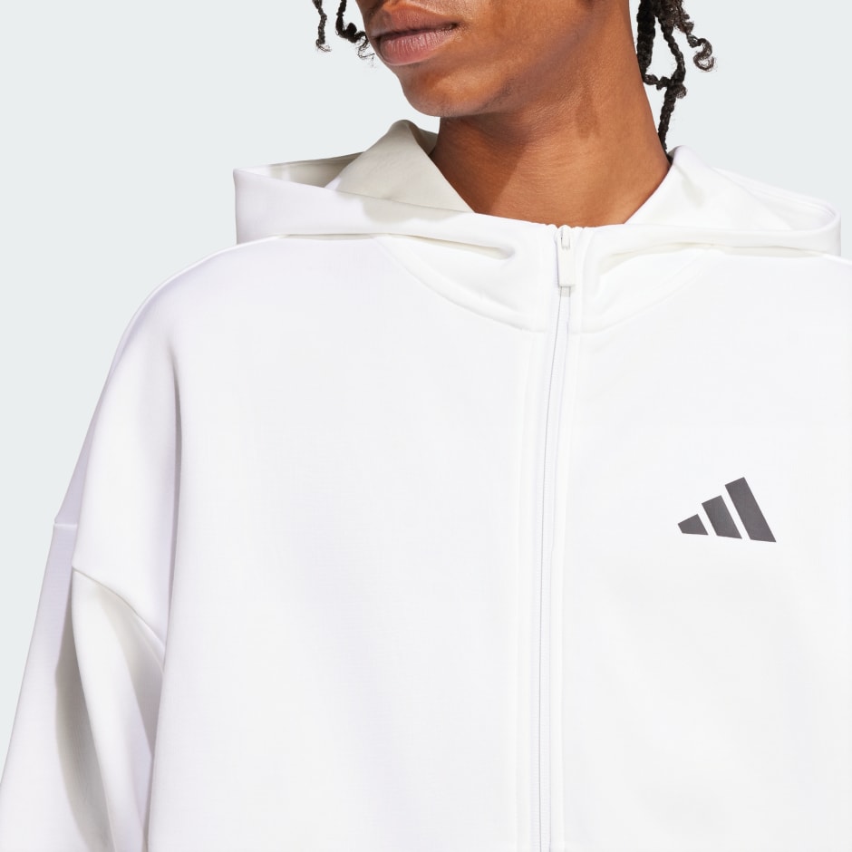Future Icons Small Logo Full-Zip Hoodie