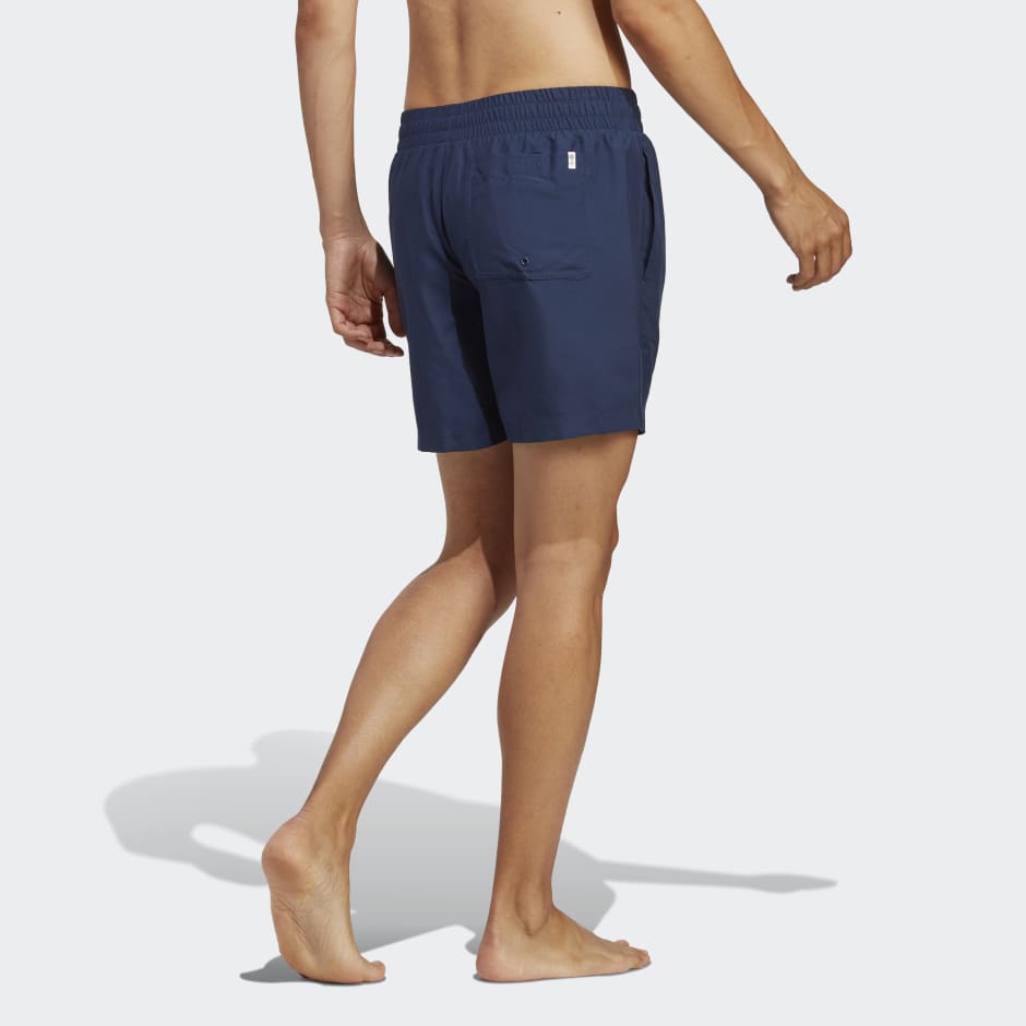 adidas Adicolor Essentials Solid Swim Shorts - Blue | adidas UAE