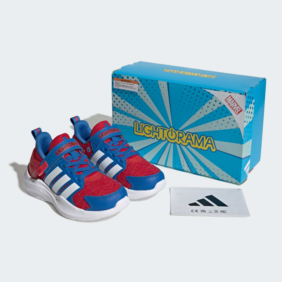 ADIDAS MARVEL LIGHTORAMA SPIDER-MAN SHOES CHILDREN