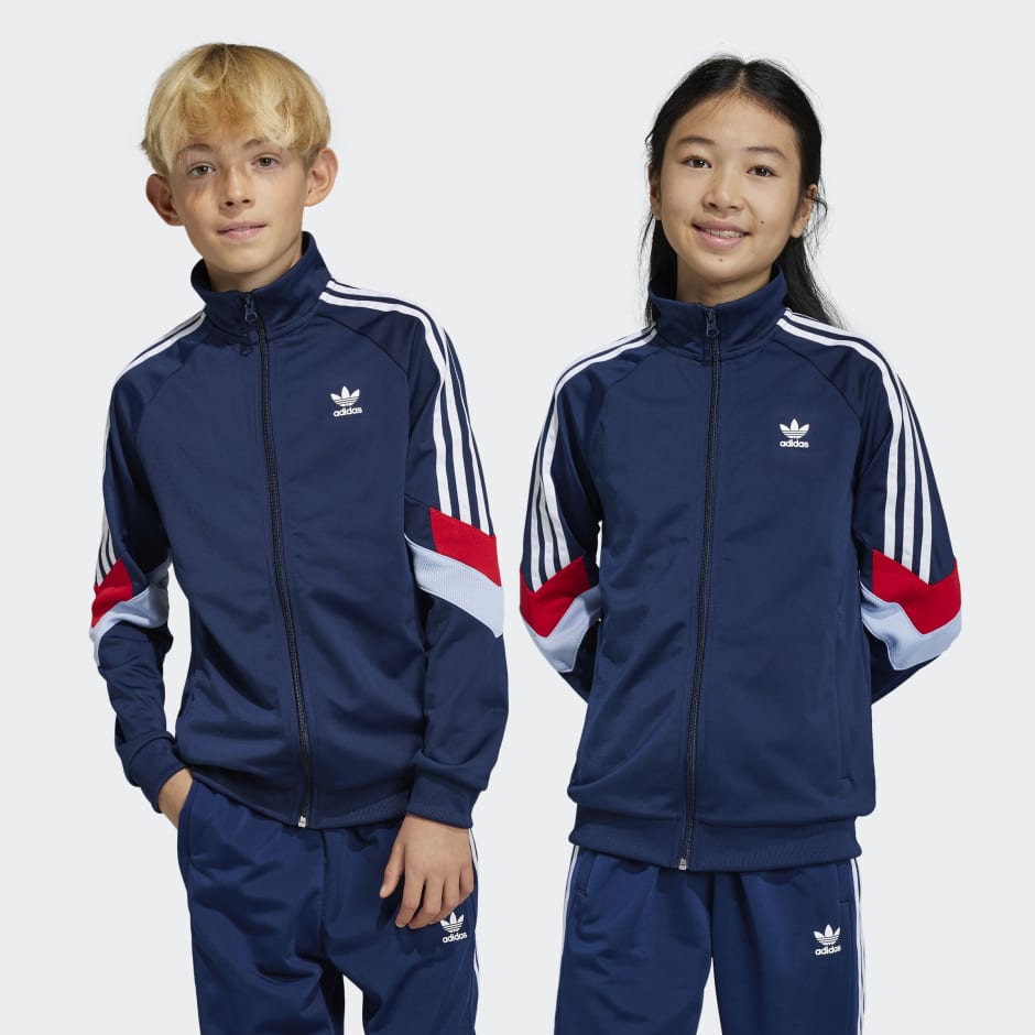 Kids Clothing adidas Rekive Track Top Blue adidas Egypt