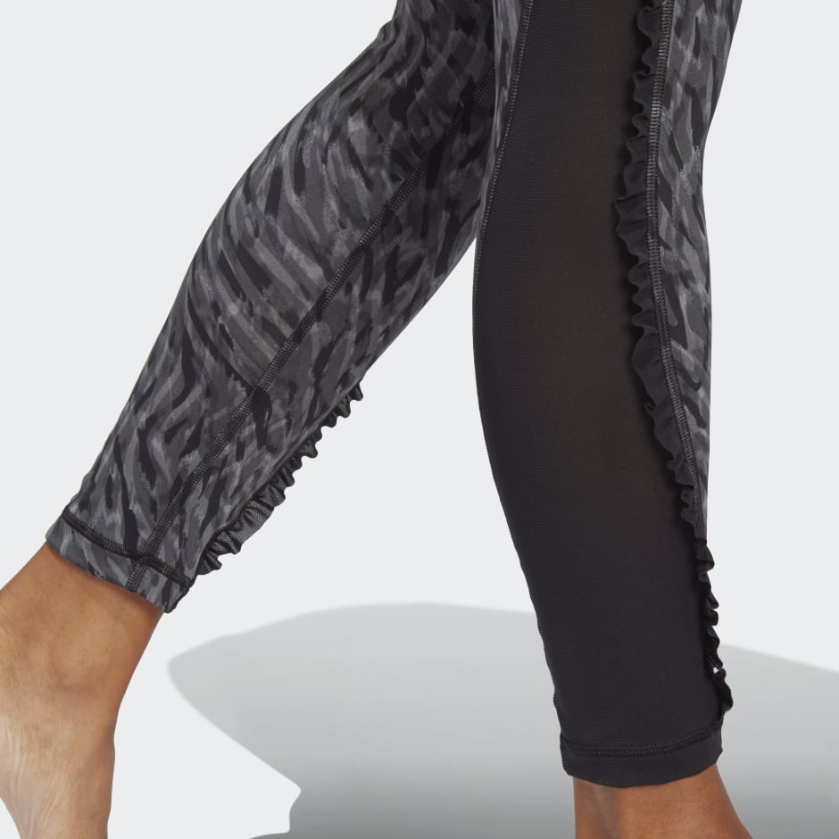 Yoga Studio Clash Print 7/8 Leggings