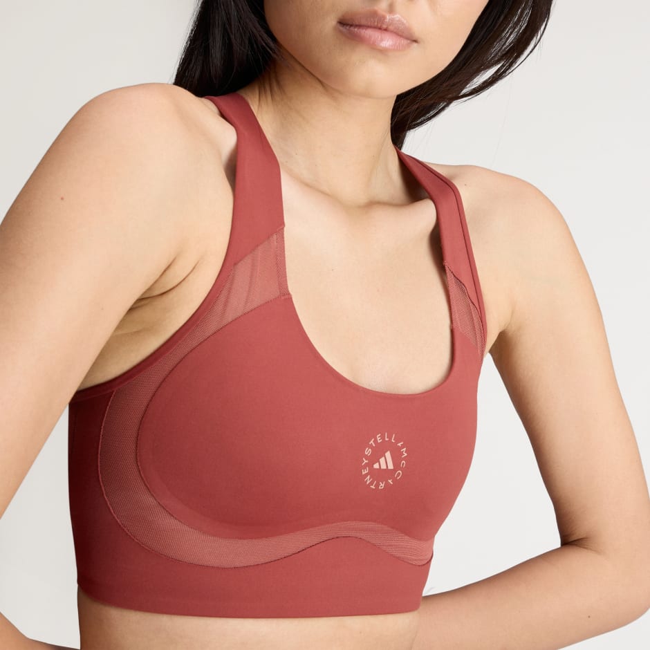 חזיית אימון עם תמיכה בינונית adidas by Stella McCartney Power Impact