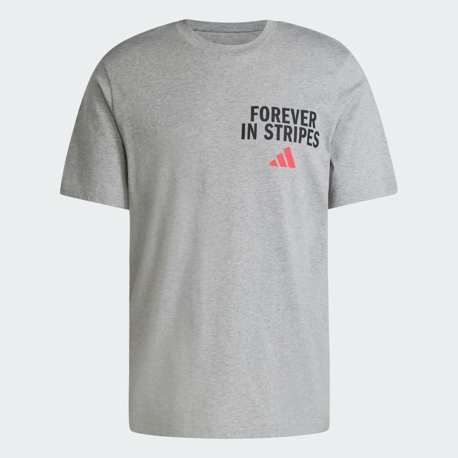 FOREVER IN STRIPES GRAPHIC T-SHIRT
