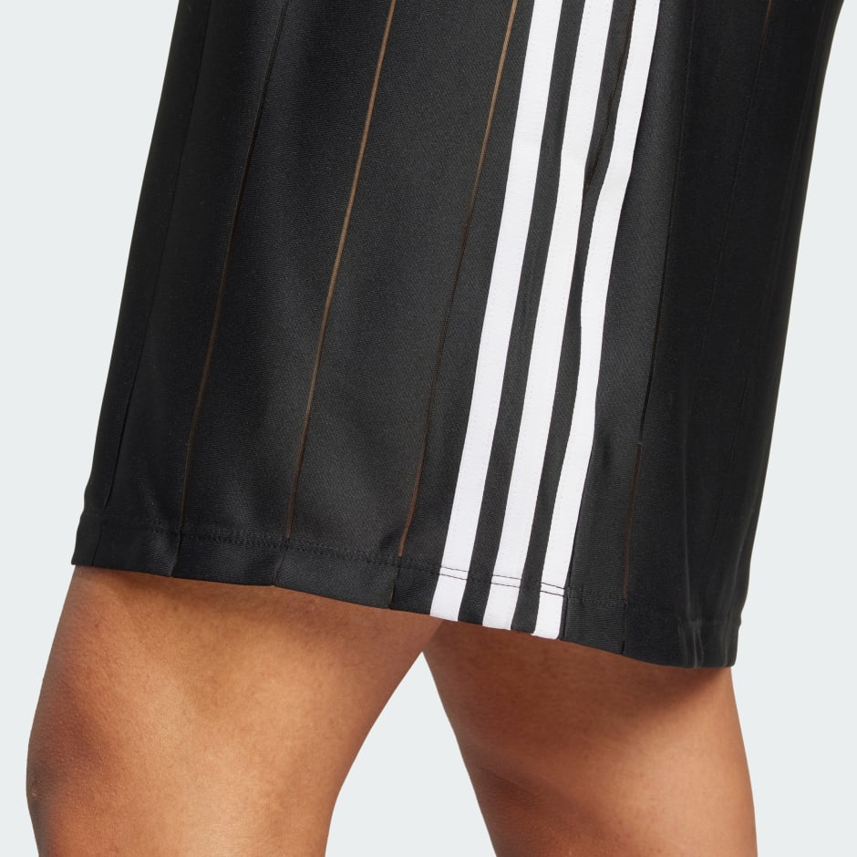 فستان Adicolor 3-Stripes Pinstripe