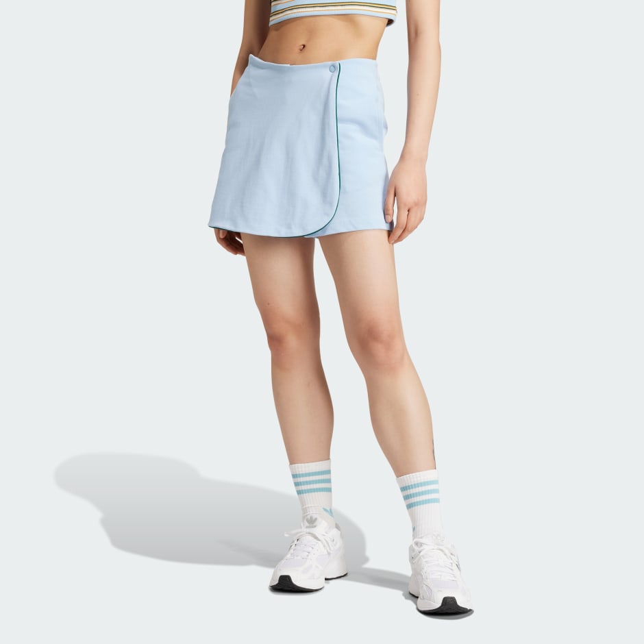 Clothing - '80s Skort - Blue | adidas South Africa