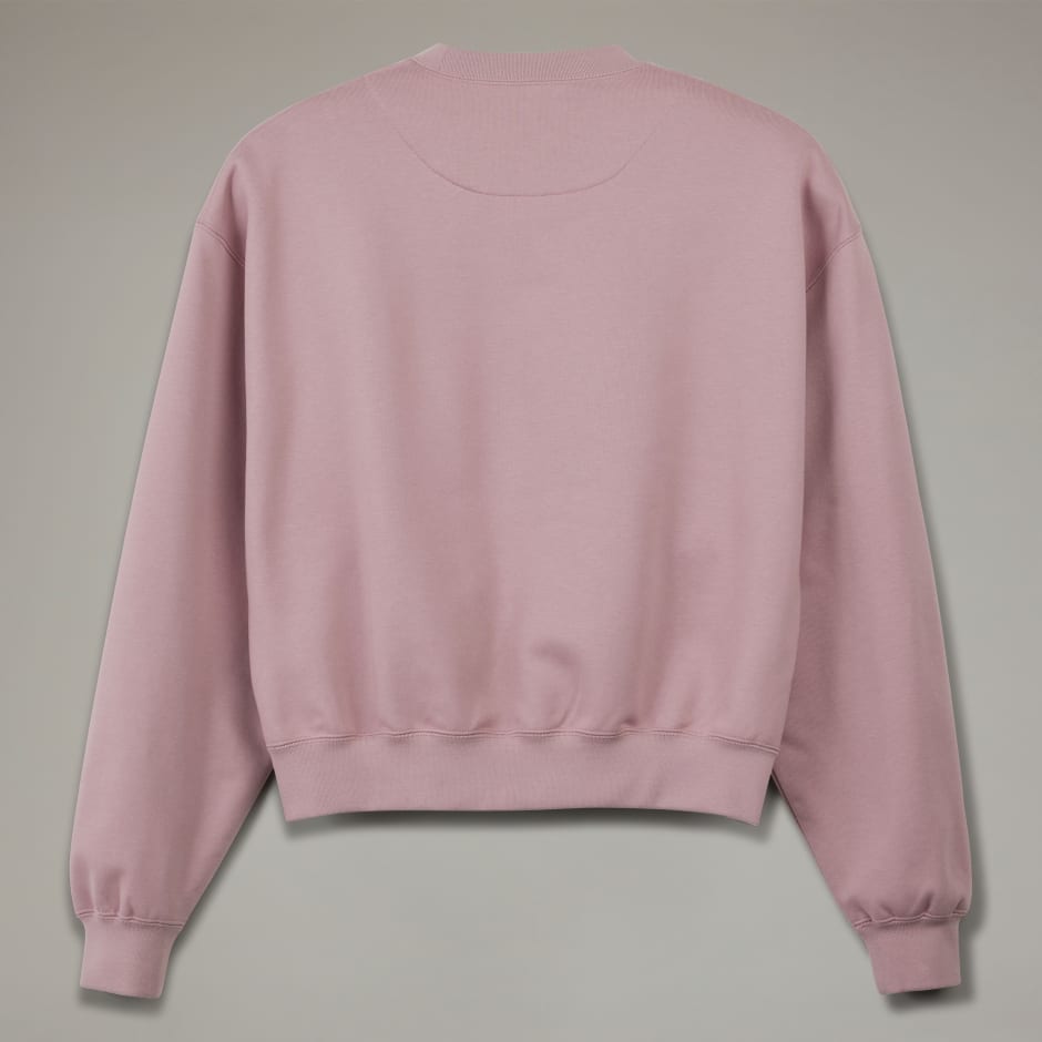 Y-3 Brushed Terry Boxy Crew Sweatshirt