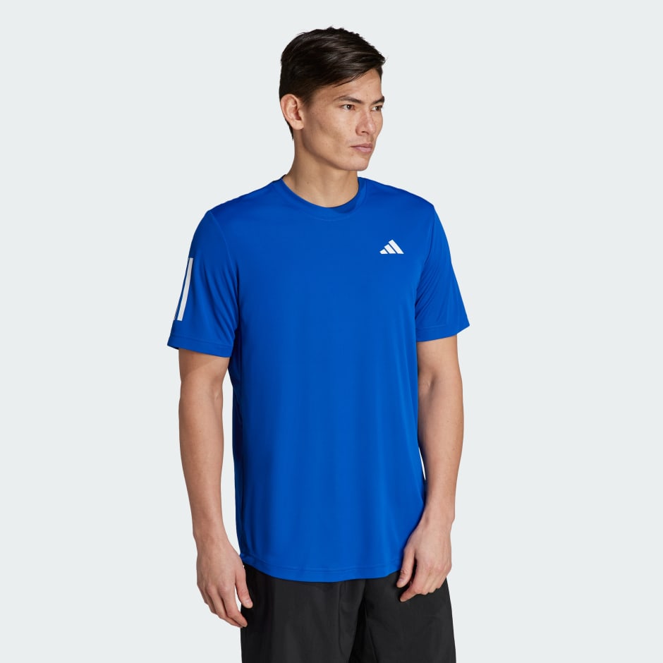 Tricou de tenis cu 3 dungi Club