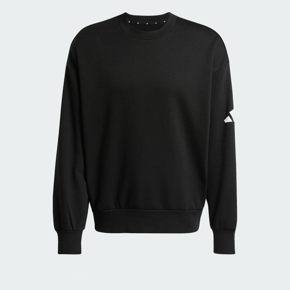 Sweat-shirt &agrave; capuche logo &agrave; 3 bandes coupe ample Essentials