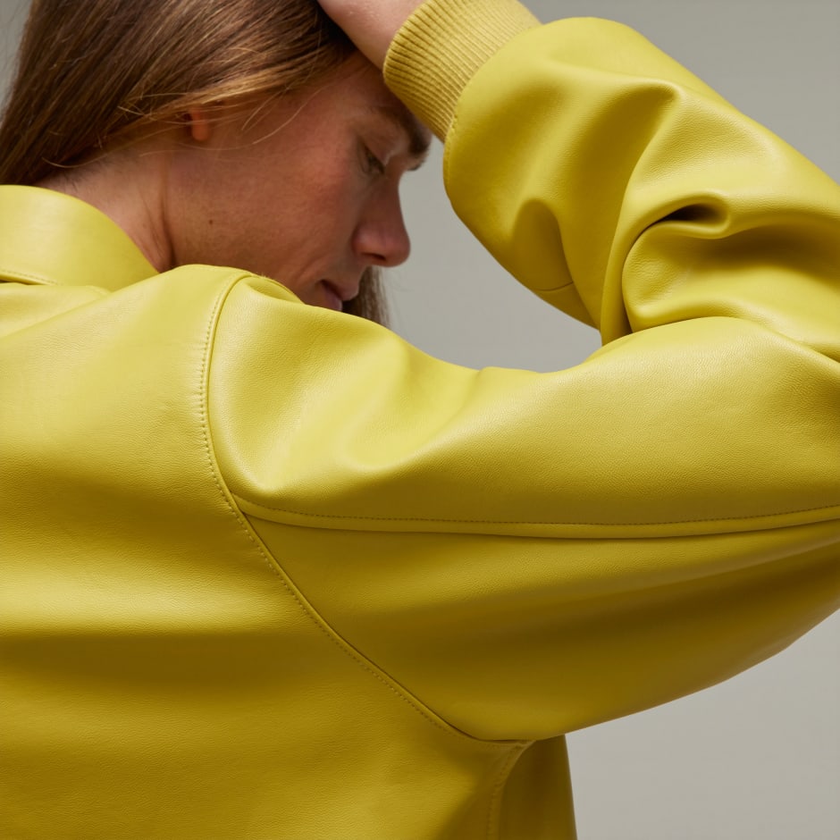 Yellow adidas deals bomber jacket