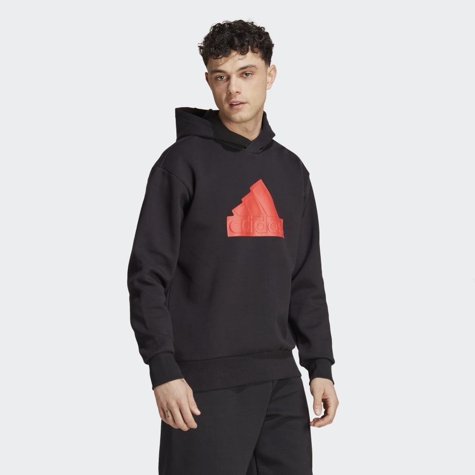 Adidas zone hoodie black online