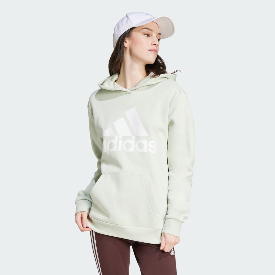 Hanorac din polar Essentials Logo Boyfriend