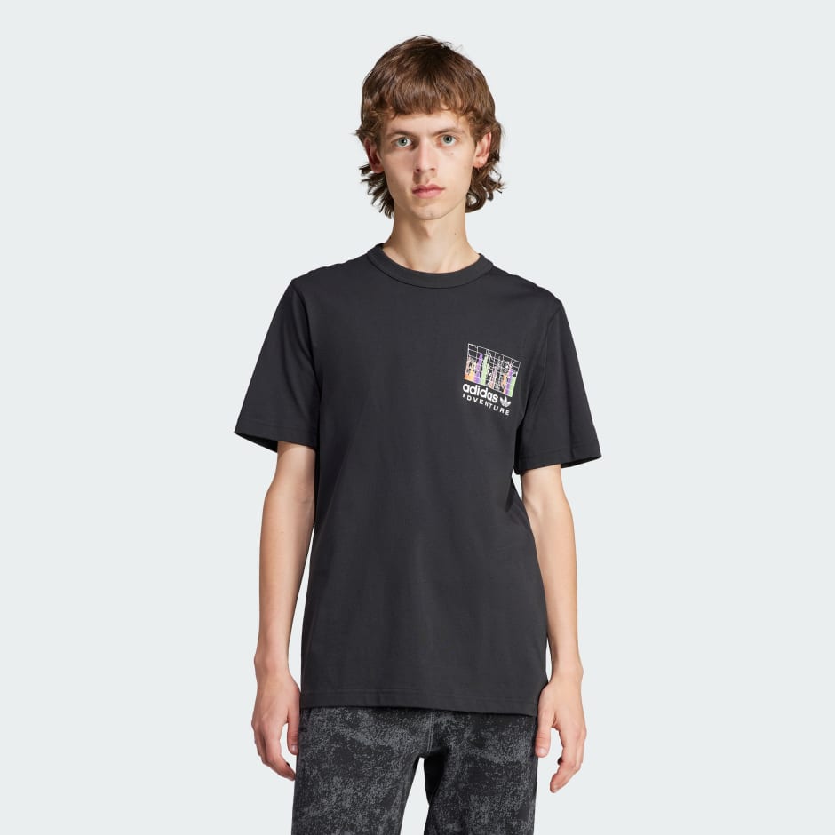 adidas Adventure Graphic Tee image number null