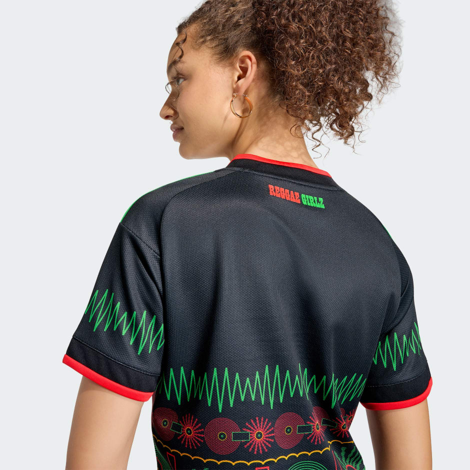 Jamaica 26 x Bob Marley Away Cropped Jersey