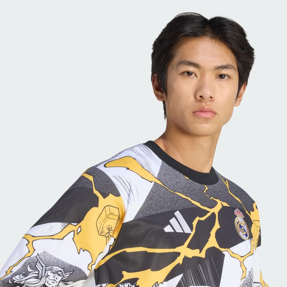 Bluză &Icirc;ncălzire adidas Real Madrid Avengers 25/26 Pre-Match