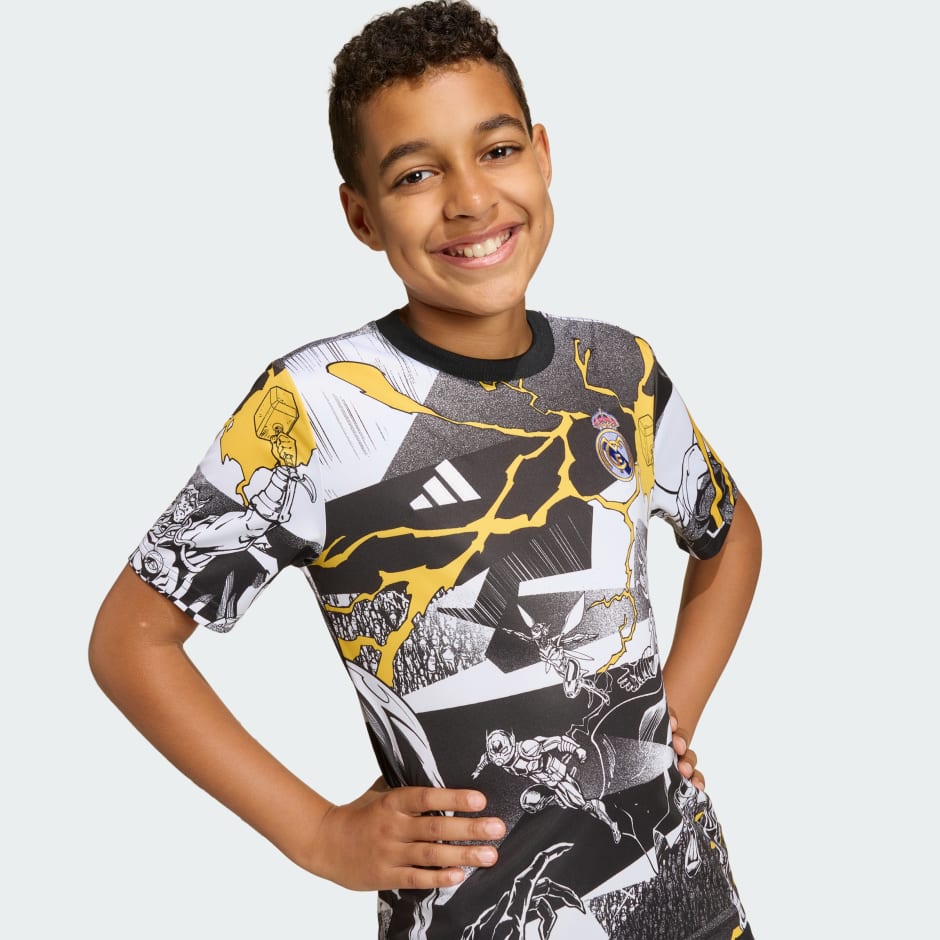 Tricou pentru antrenament Real Madrid Răzbunătorii 25/26 de la adidas